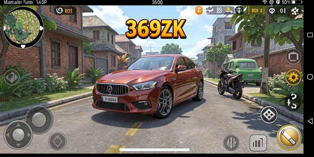 Gameplay 369ZK menampilkan simulasi yang realistis dan menarik.