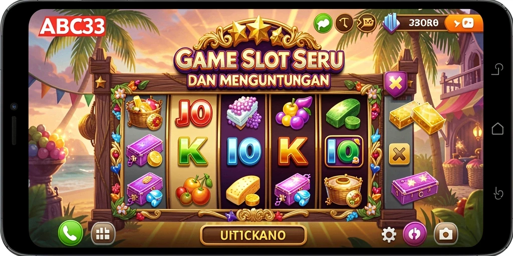Tampilan menarik dari gameplay Slot di ABC33.