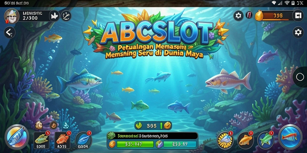 Tampilan gameplay menyerupai pengalaman memancing nyata yang mengasyikkan.