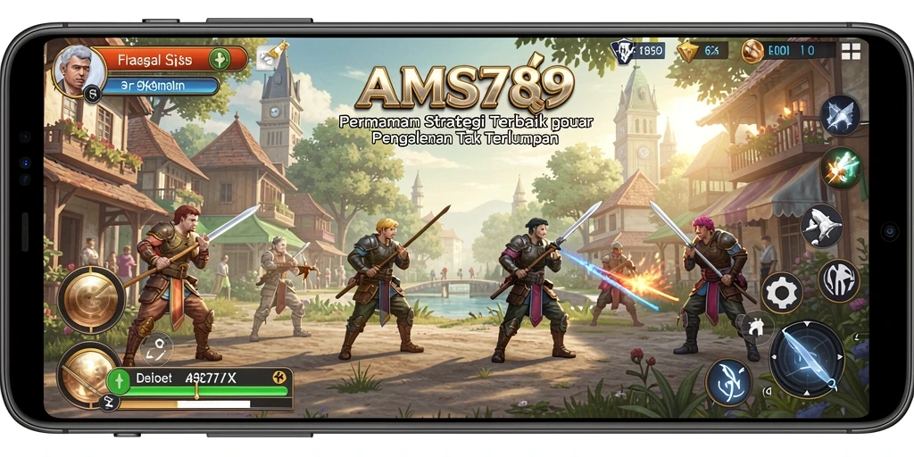 Screenshot gameplay AMS789 yang menunjukkan strategi dan aksi mendebarkan.
