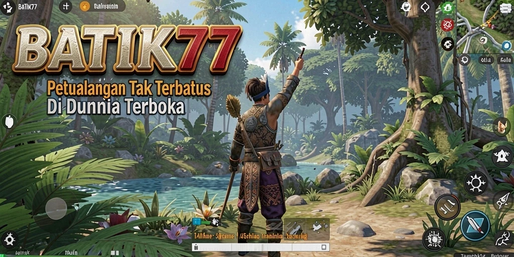 Gameplay menakjubkan dalam dunia terbuka BATIK77.