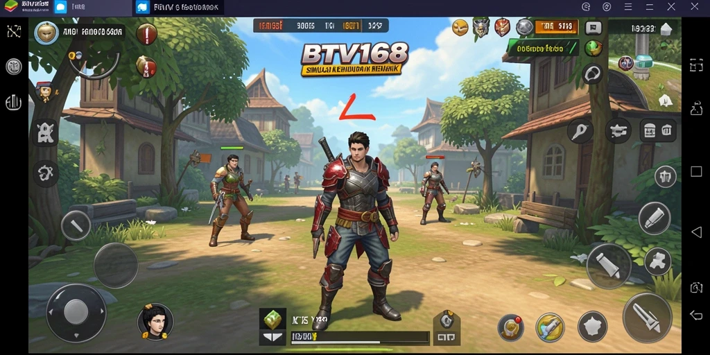 Tampilan gameplay BTV168 yang menarik dan penuh warna.
