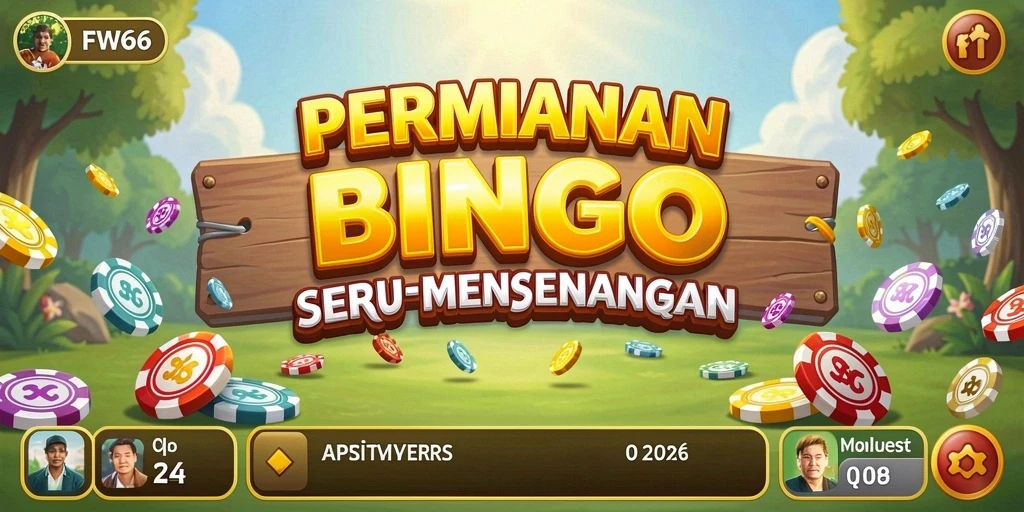 Tampilan gameplay Bingo yang seru dan interaktif di FW66.