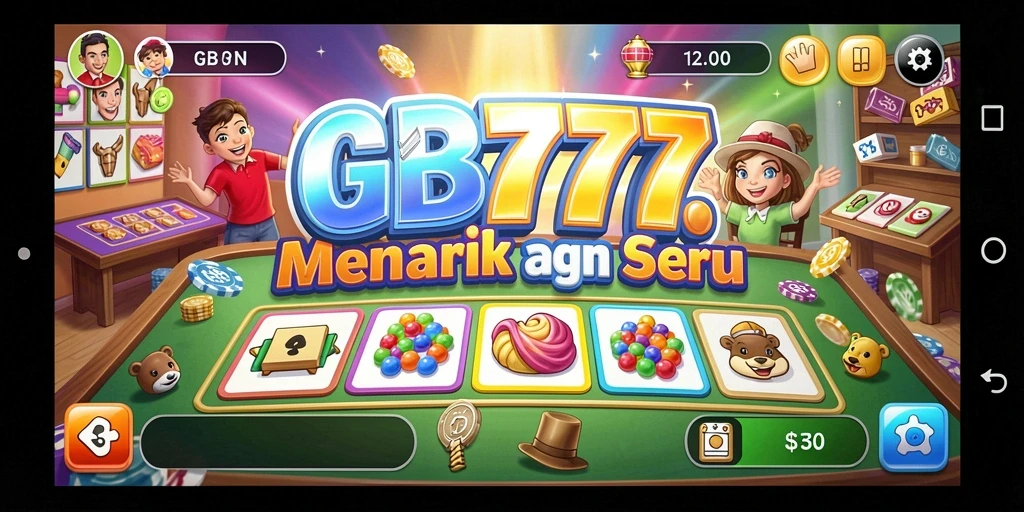 Tampilan menarik dari gameplay Bingo di GB777.
