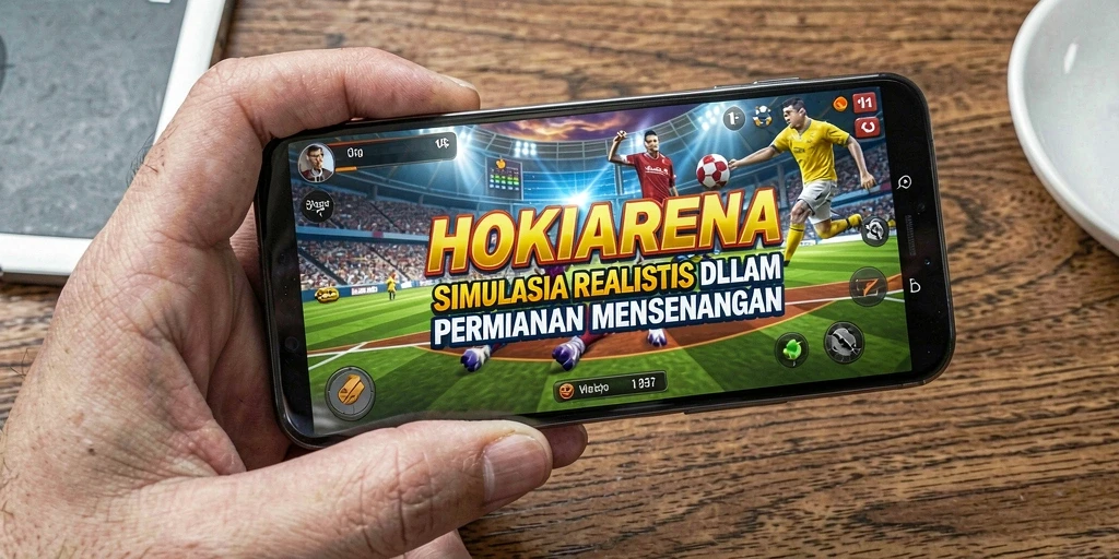 Gameplay HOKIARENA dengan fitur simulasi yang kaya.