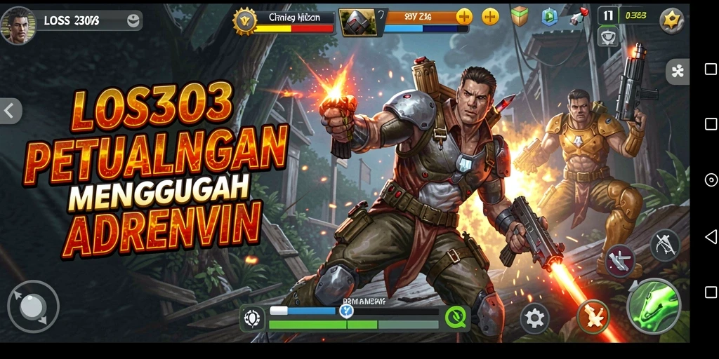 Tampilan gameplay seru LOS303 dengan aksi menegangkan.