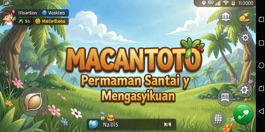 Tampilan permainan <strong>MACANTOTO</strong> yang menarik dan penuh warna.