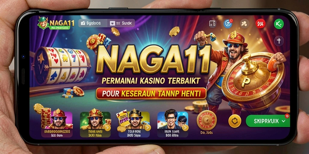 Tampilan menawan dari gameplay NAGA11 yang menarik.