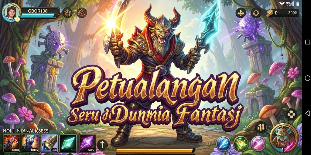 Gameplay OBOR138 yang penuh petualangan dan tantangan menarik.