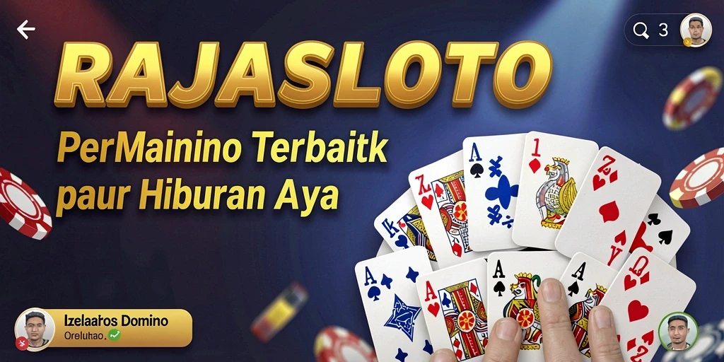 Tampilan gameplay seru dalam RAJASLOTO dengan domino yang menantang.