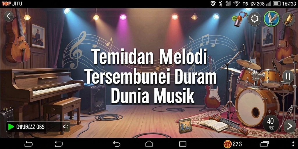Tampilan gameplay TOPJITU yang menarik dan interaktif.
